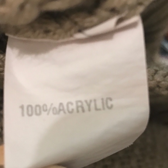 Zesica 100% Acrylic Drop Sleeve Sweater Sz Medium - Picture 8 of 8